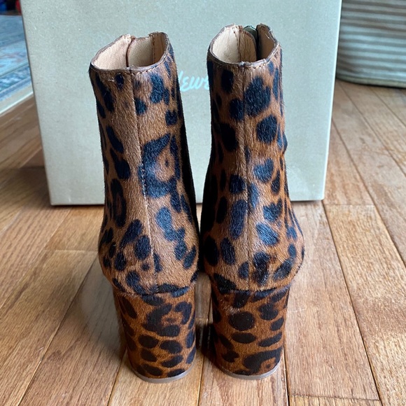 Madewell Front-Zip Boots in Leopard - Picture 3 of 6